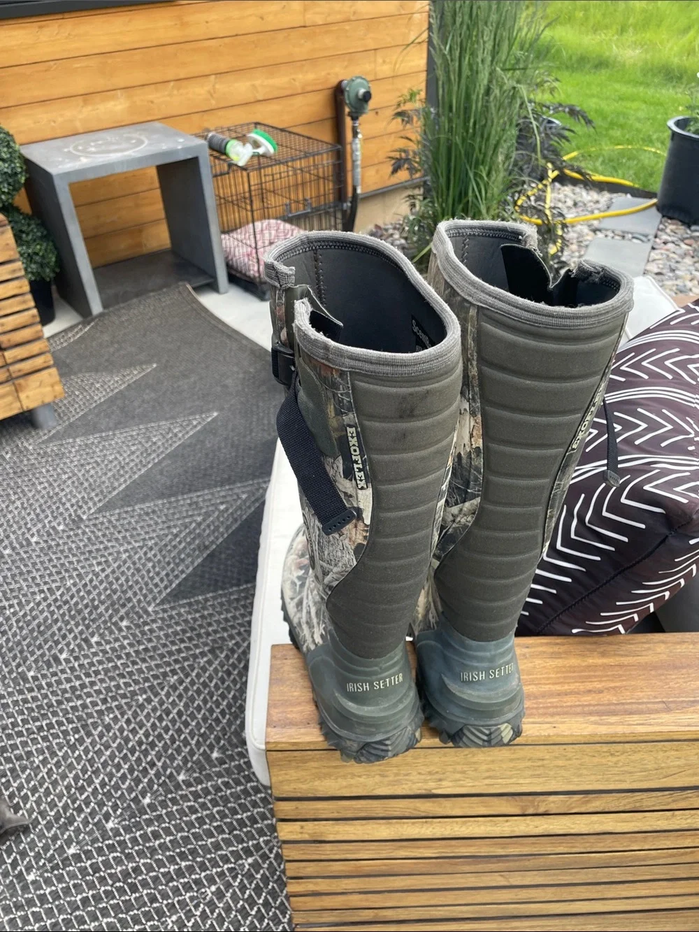Irish Setter Camo Waterproof Hunting Boots - Camo